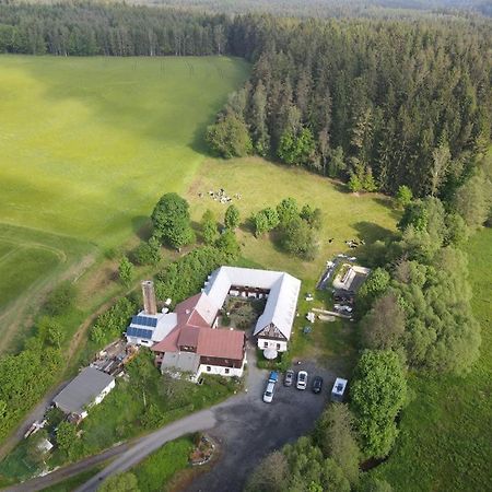 Pension Untere Rauner Muehle Bad Brambach Dış mekan fotoğraf