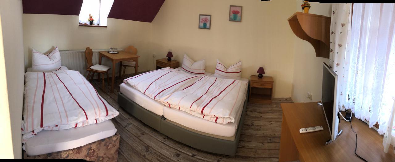 Pension Untere Rauner Muehle Bad Brambach Dış mekan fotoğraf