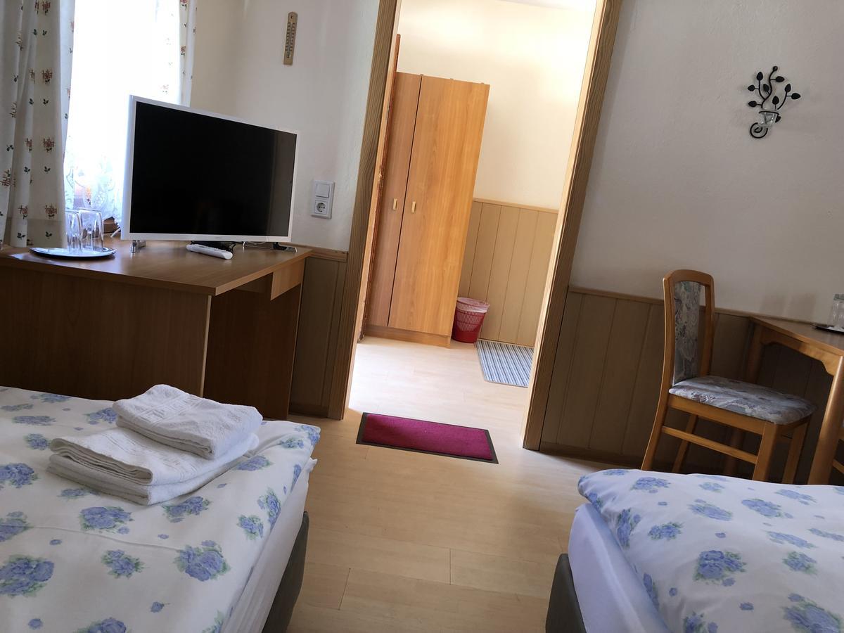 Pension Untere Rauner Muehle Bad Brambach Dış mekan fotoğraf
