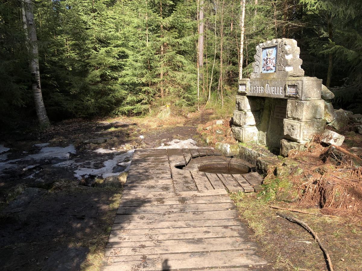 Pension Untere Rauner Muehle Bad Brambach Dış mekan fotoğraf